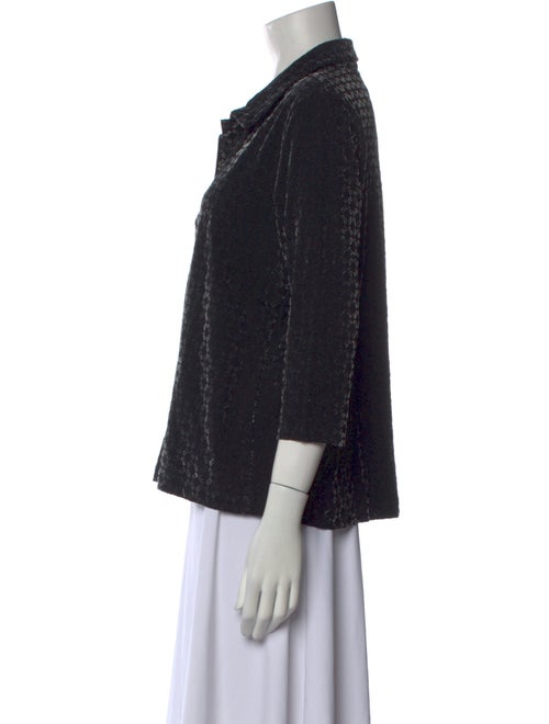 Givenchy Three-Quarter Sleeve Button-Up Top