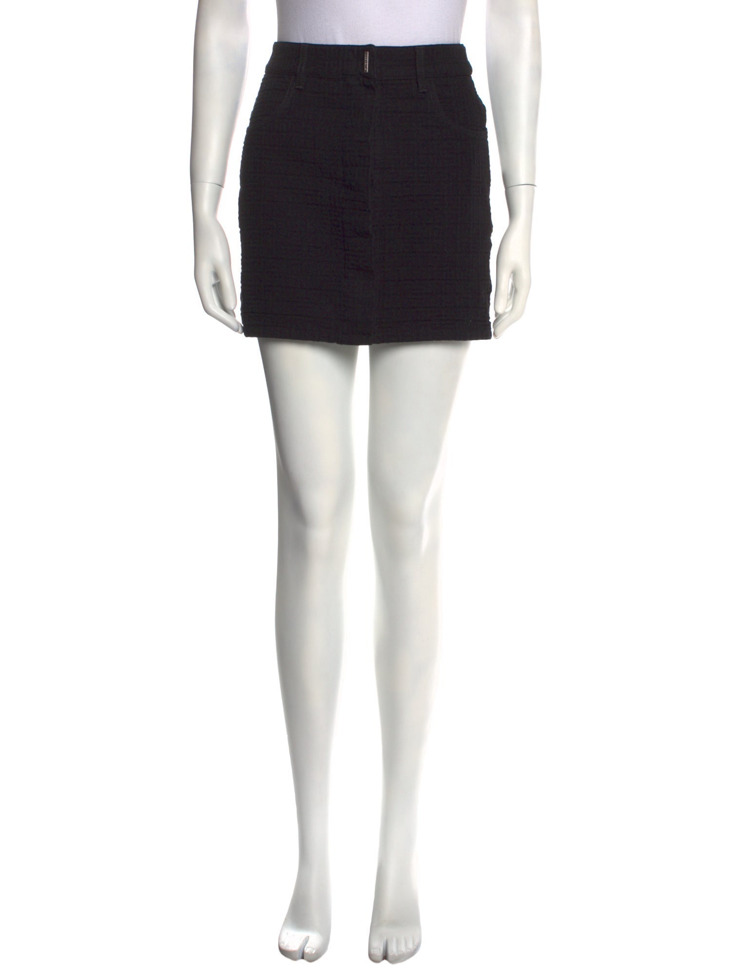 Givenchy Embroidered Accent Mini Skirt