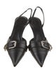 Givenchy Leather Slingback Pumps