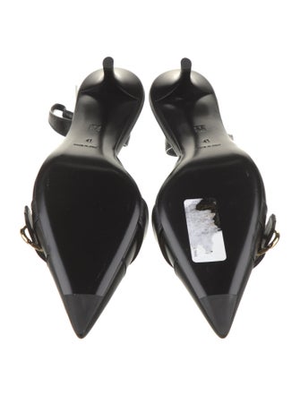 Givenchy Leather Slingback Pumps