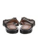 Givenchy Leather Chain-Link Accents Slides
