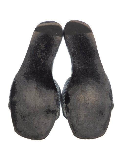 Givenchy Canvas Printed Slides