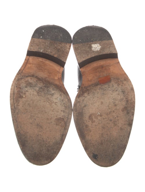 Givenchy Leather Studded Accents Combat Boots