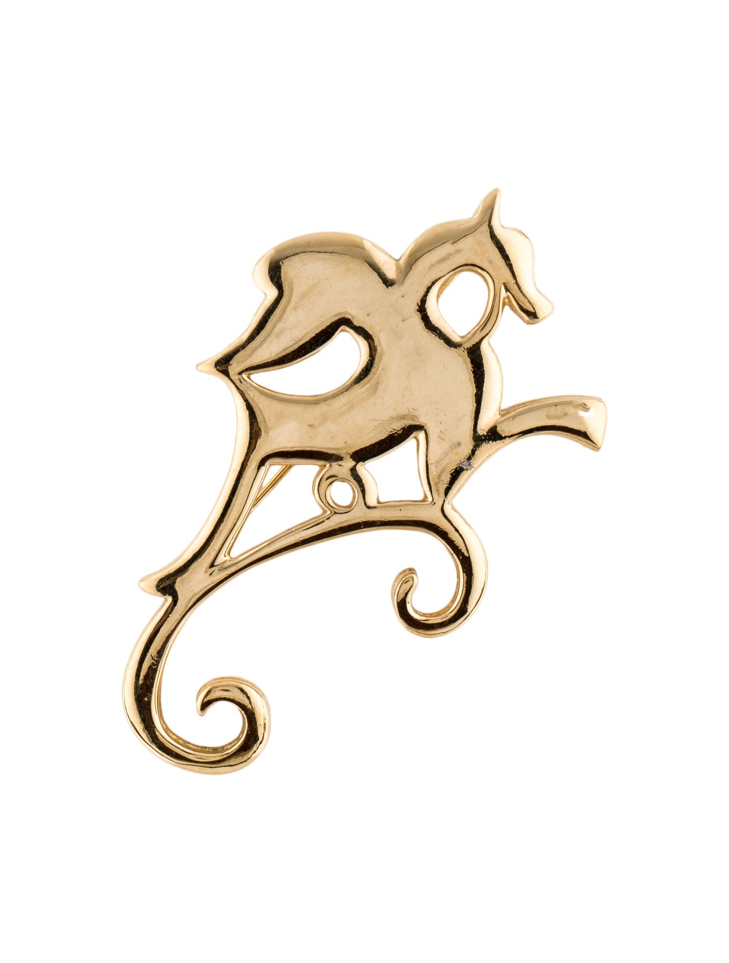 Givenchy Vintage Pegasus Brooch Pin