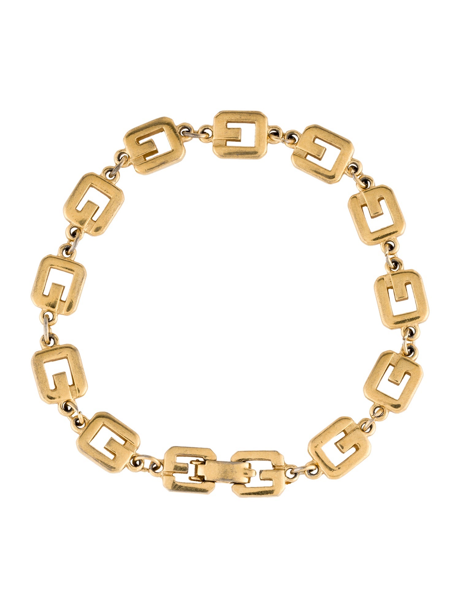 Givenchy Vintage G Link Bracelet