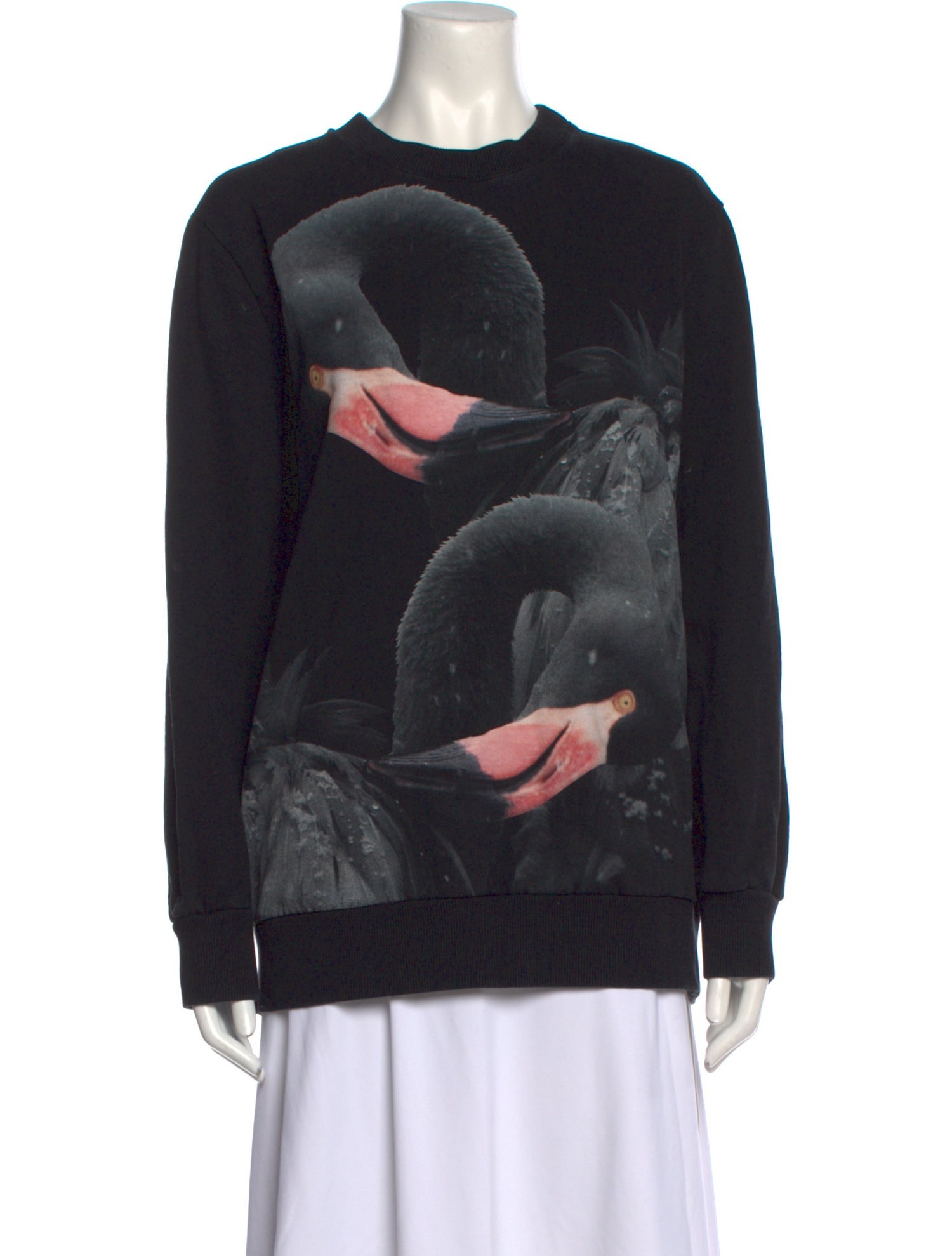 Givenchy Graphic Print Crew Neck Sweatshirt