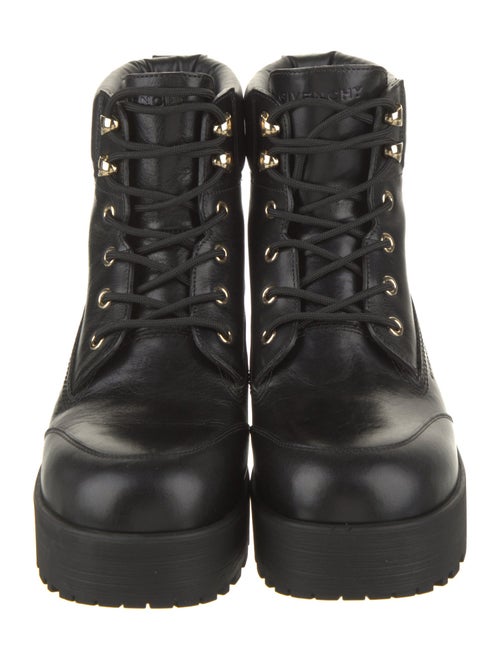 Givenchy Leather Combat Boots