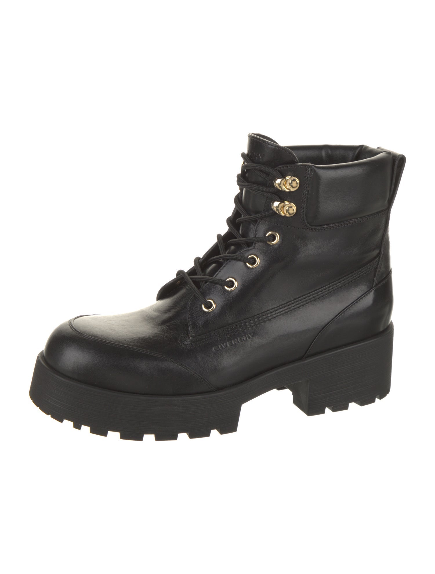 Givenchy Leather Combat Boots