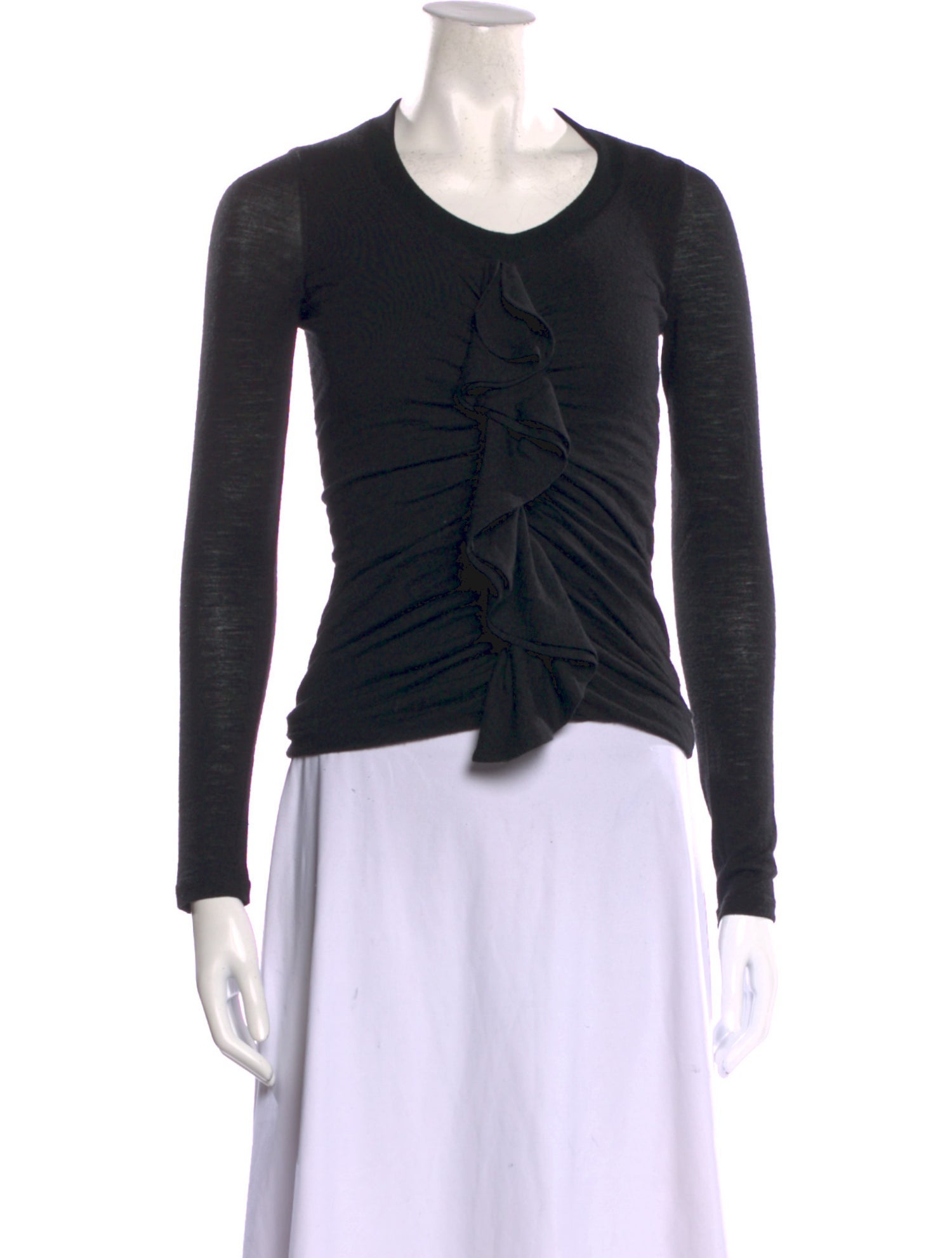 Givenchy Wool Scoop Neck Sweater