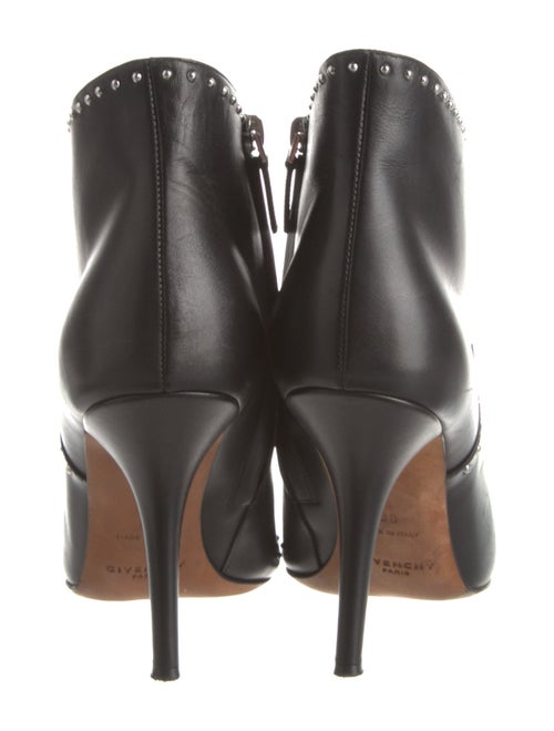 Givenchy Leather Studded Accents Boots