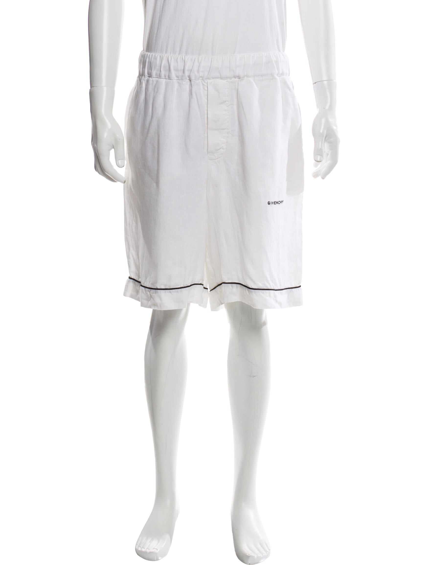 Givenchy Linen Knee-Length Shorts
