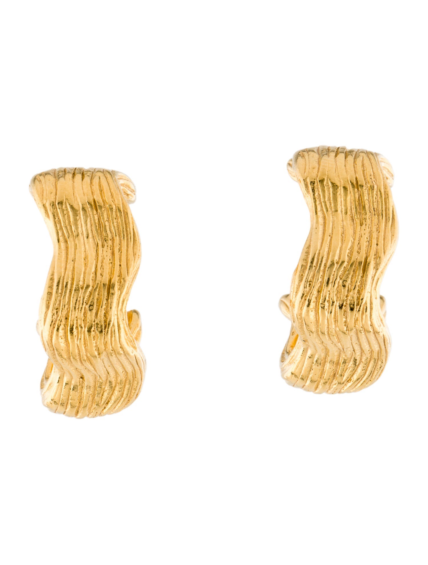 Givenchy Vintage Hoop Clip-On Earrings