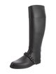 Givenchy Rubber Chain-Link Accents Rain Boots