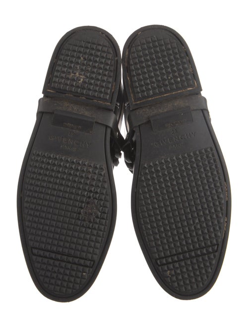 Givenchy Rubber Chain-Link Accents Rain Boots