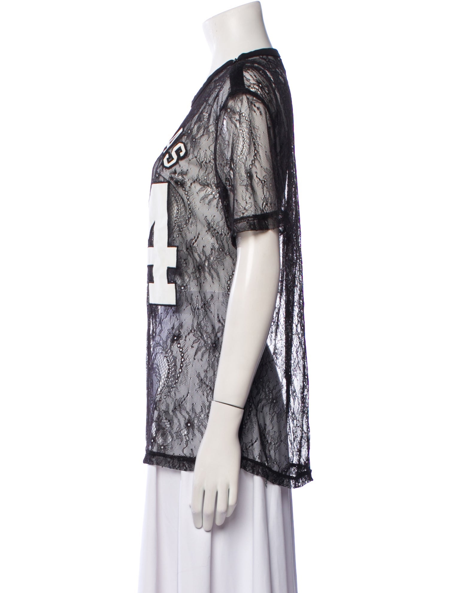 Givenchy Graphic Print Crew Neck T-Shirt