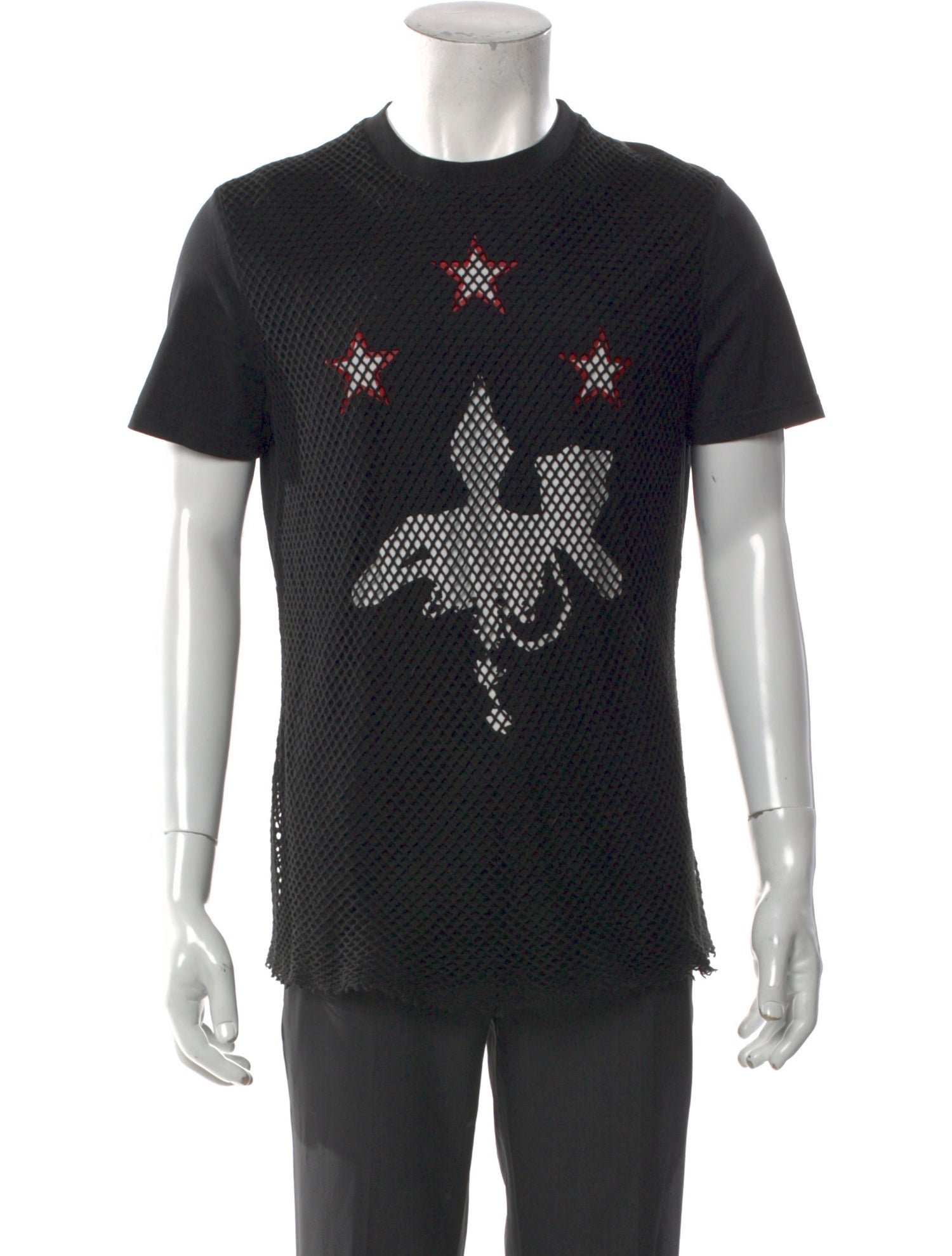 Givenchy Animal Print Crew Neck T-Shirt