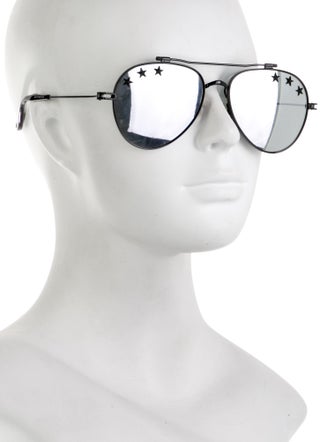 Givenchy Aviator Mirrored Sunglasses