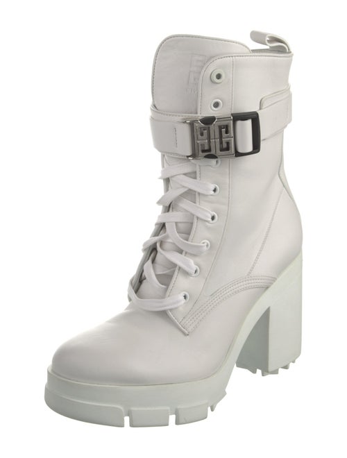 Givenchy Leather Combat Boots