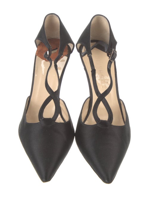 Givenchy Satin T-Strap Pumps