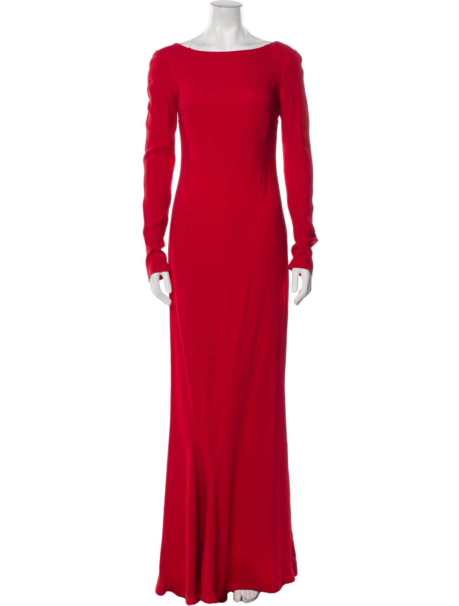 Givenchy Bateau Neckline Long Dress
