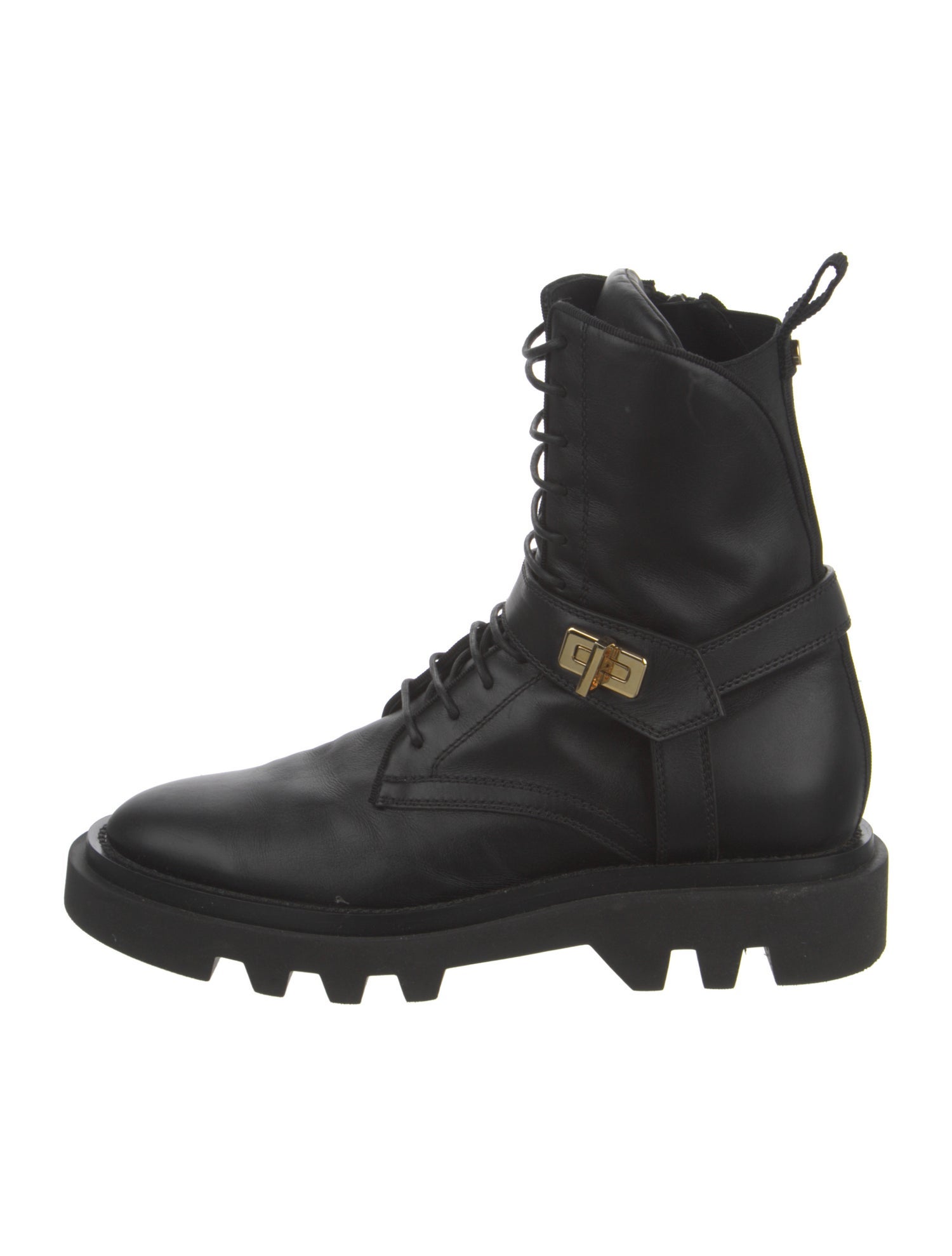 Givenchy Leather Combat Boots