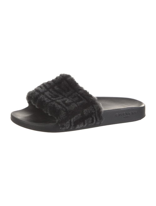Givenchy Shearling Slides