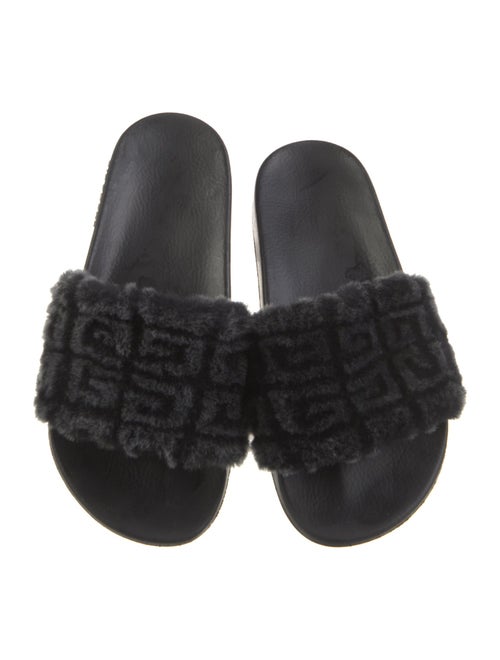 Givenchy Shearling Slides
