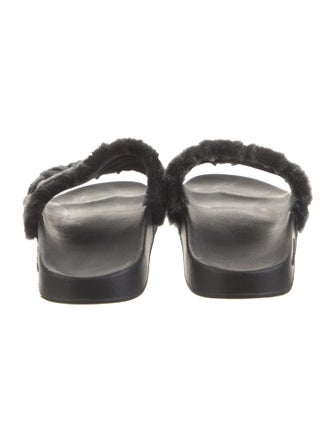 Givenchy Shearling Slides