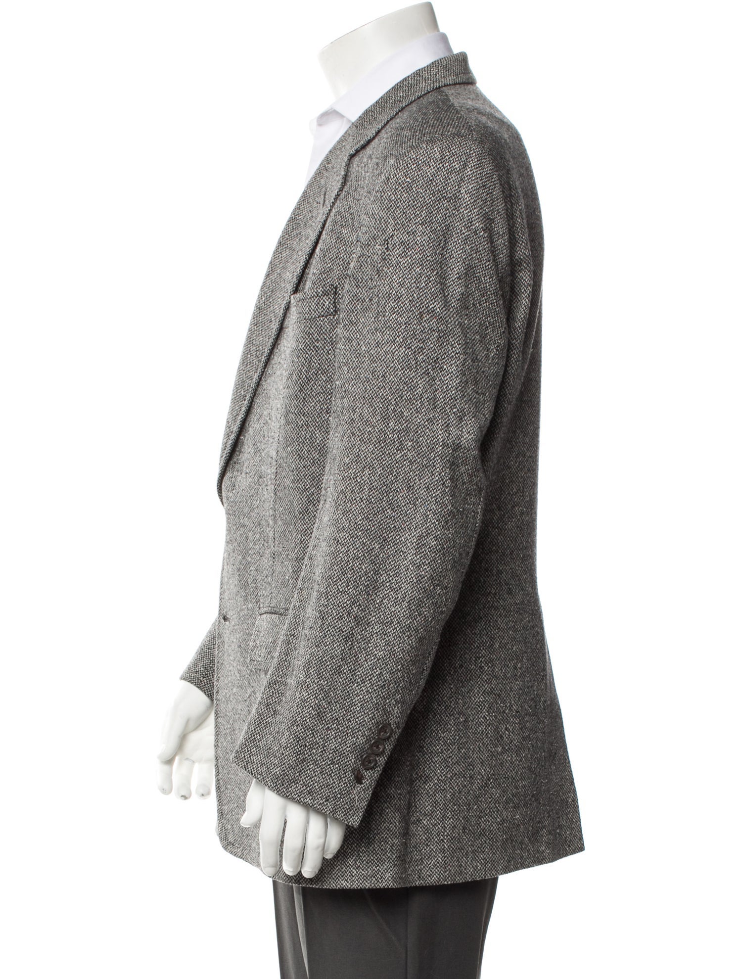 Givenchy Tweed Pattern Blazer