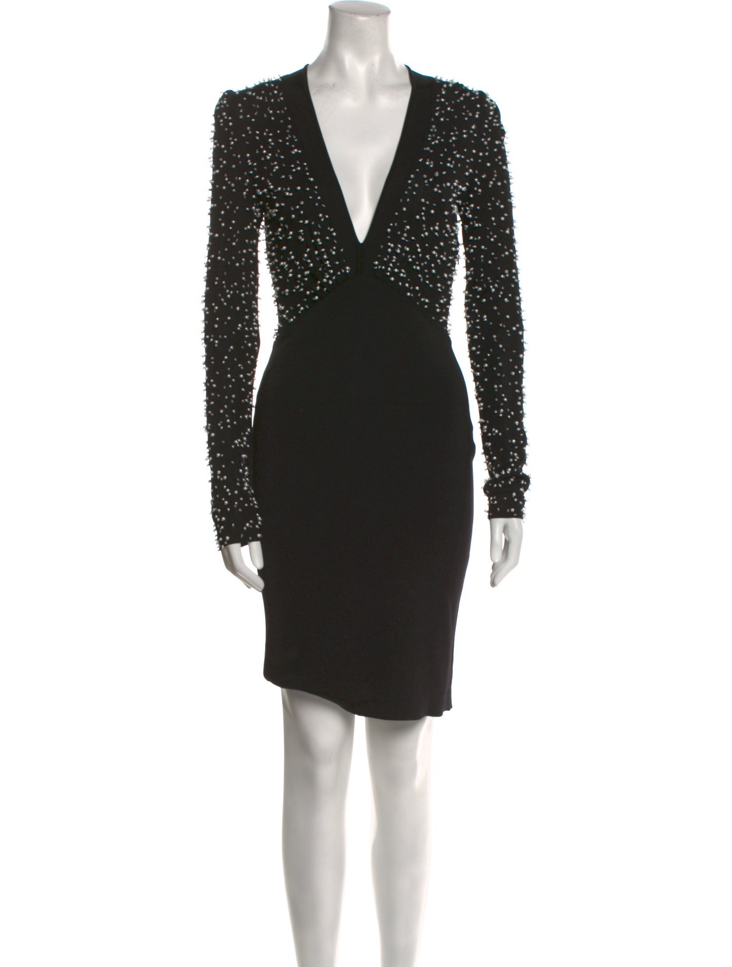 Givenchy V-Neck Mini Dress