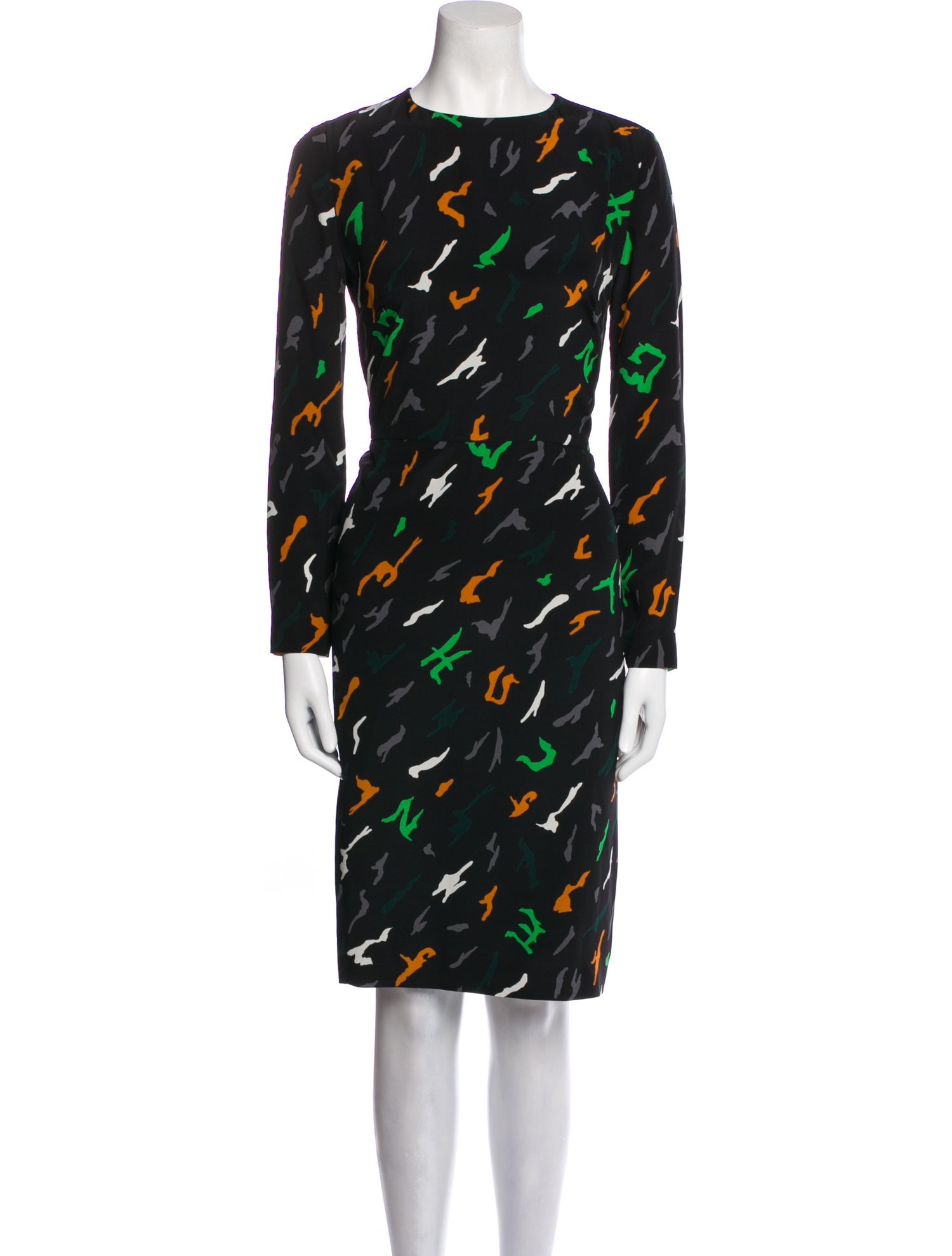 Givenchy Silk Knee-Length Dress