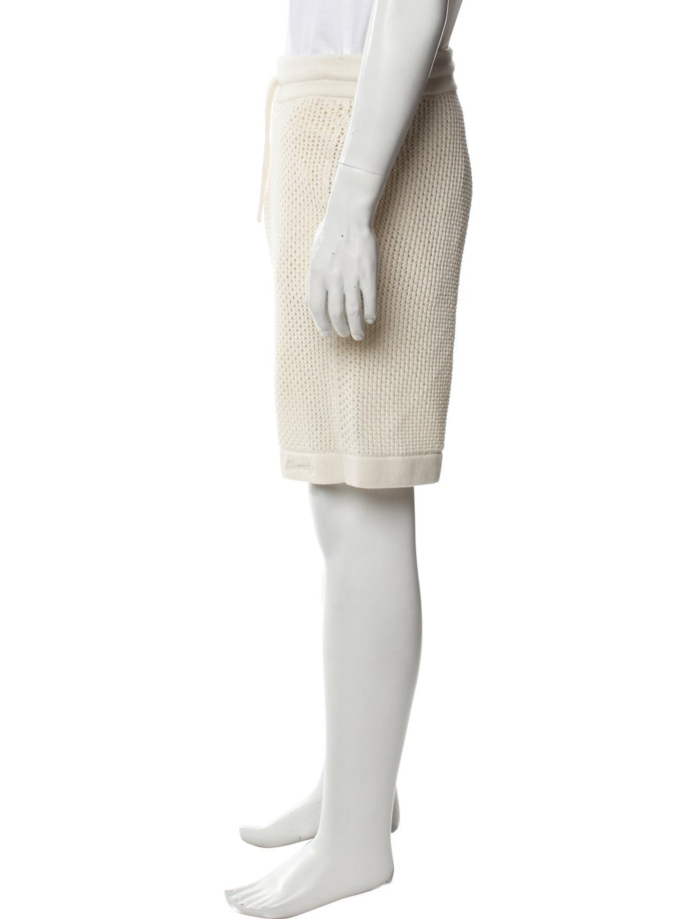 Givenchy Flat Front Shorts Neutrals - image 2