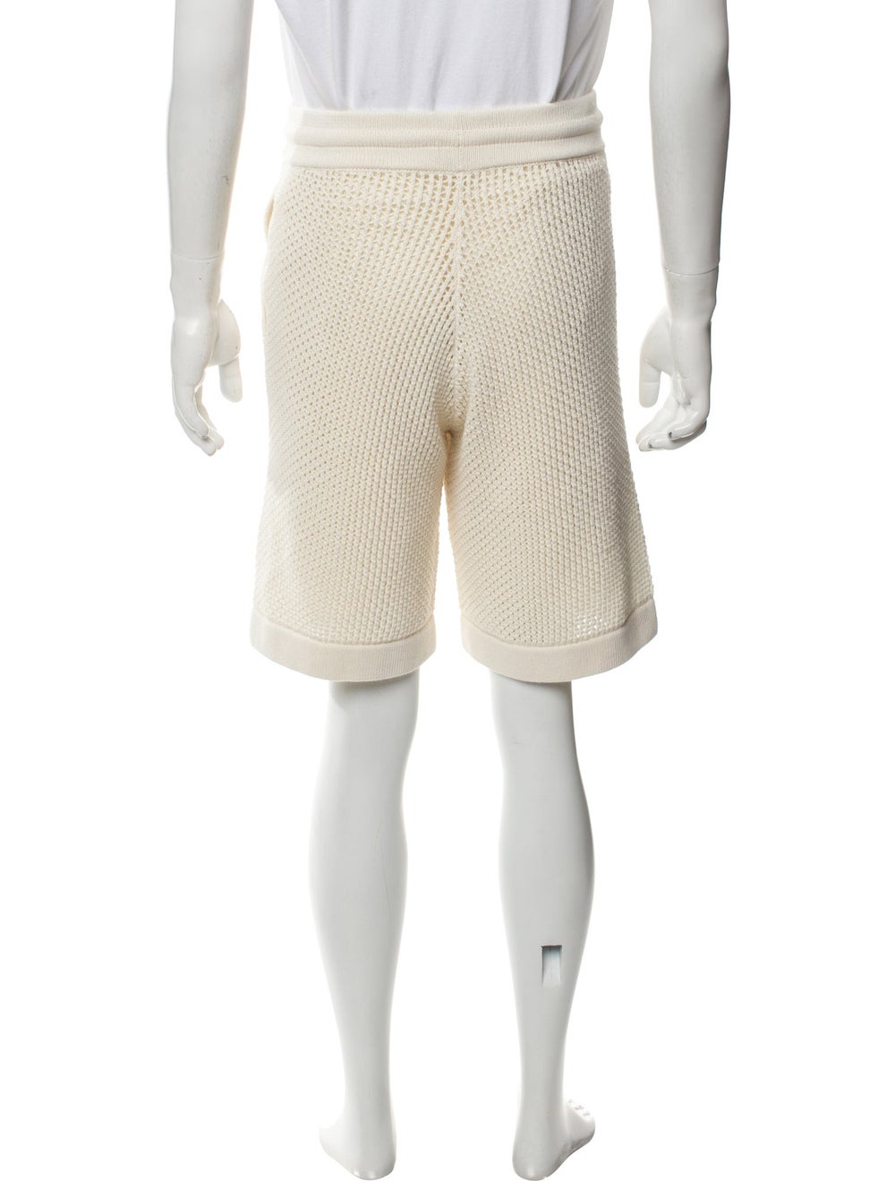 Givenchy Flat Front Shorts Neutrals - image 3