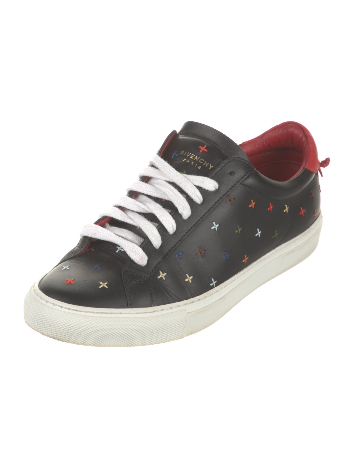 Givenchy Leather Printed Sneakers