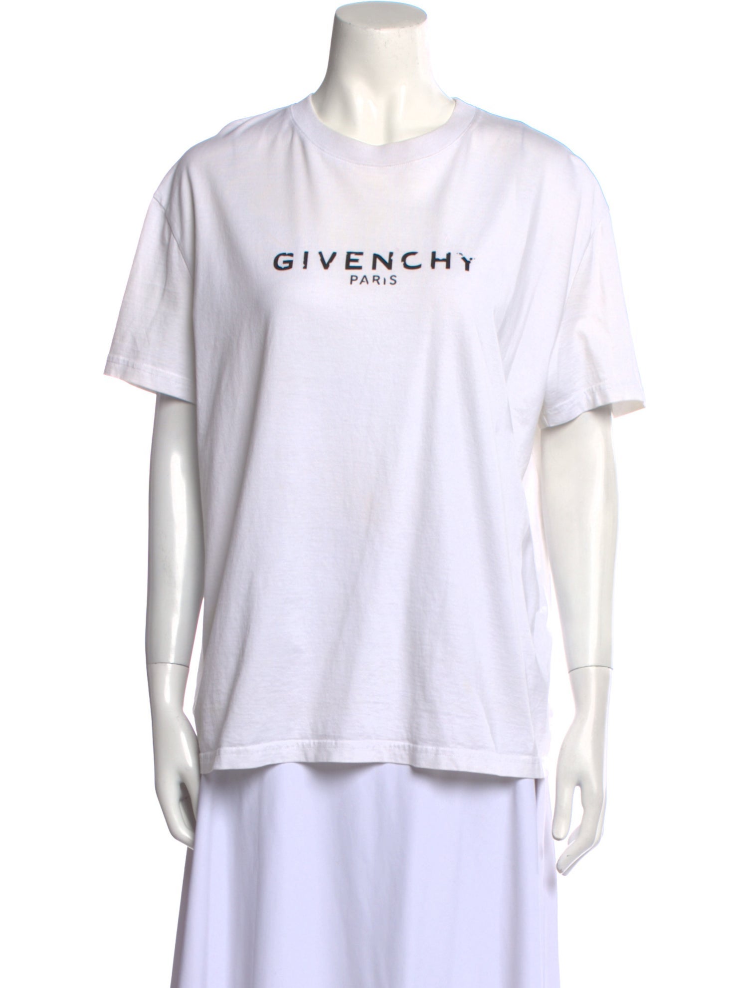 Givenchy Graphic Print Crew Neck T-Shirt