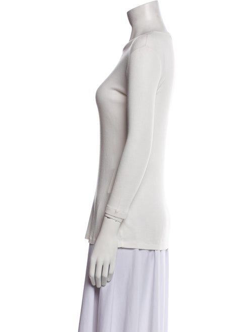 Givenchy Bateau Neckline Three-Quarter Sleeve Top