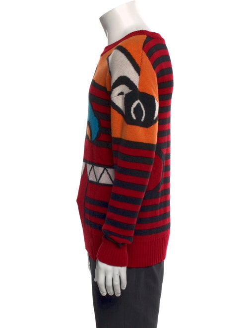 Givenchy Printed Crew Neck Pullover