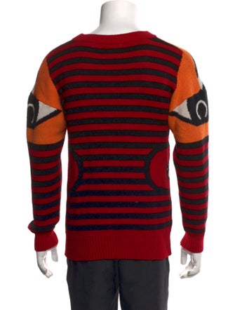 Givenchy Printed Crew Neck Pullover