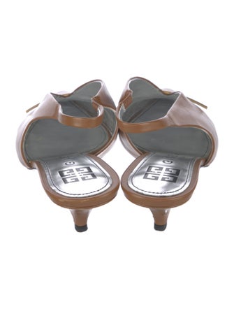 Givenchy Leather Slingback Pumps