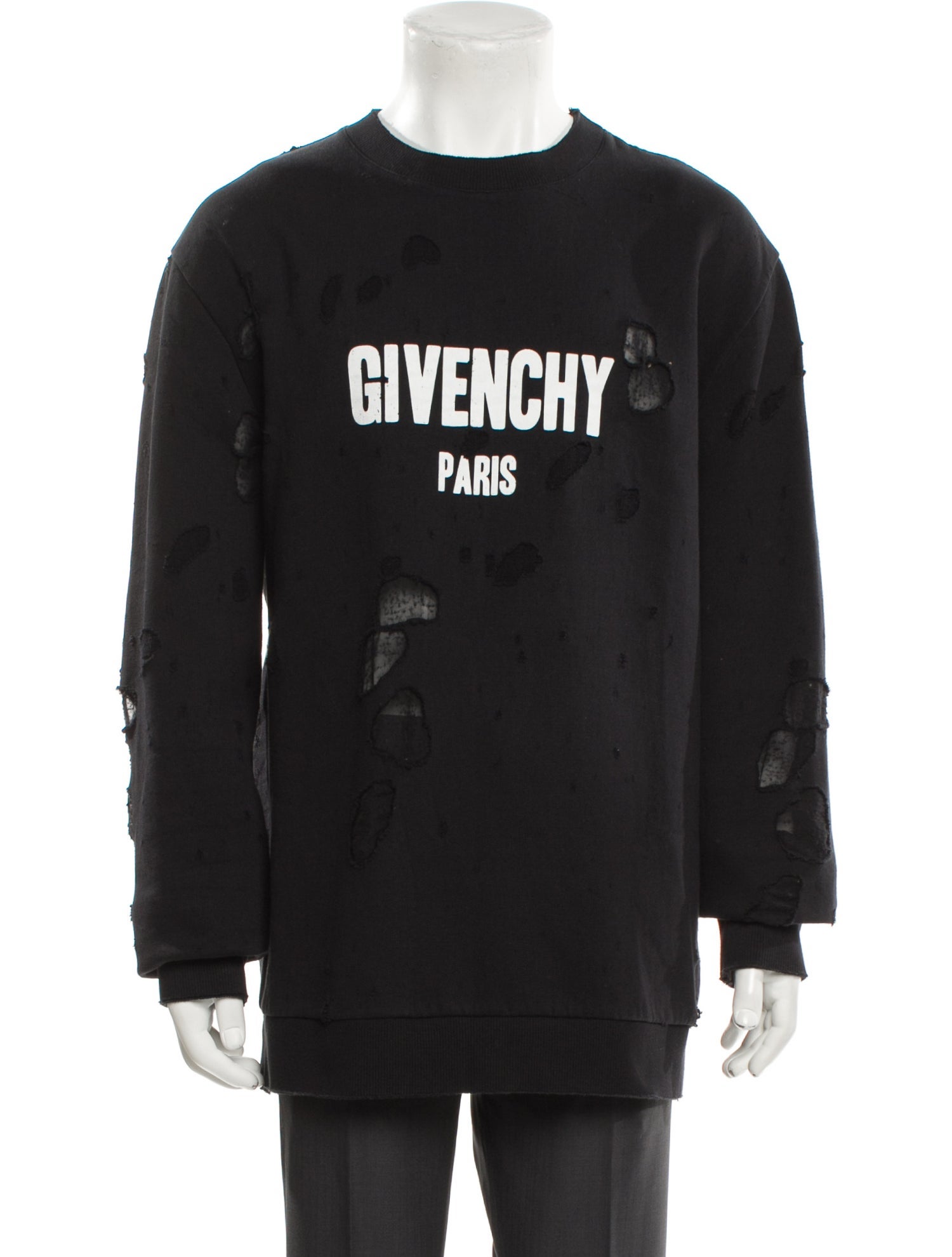 Givenchy Graphic Print Crew Neck Pullover