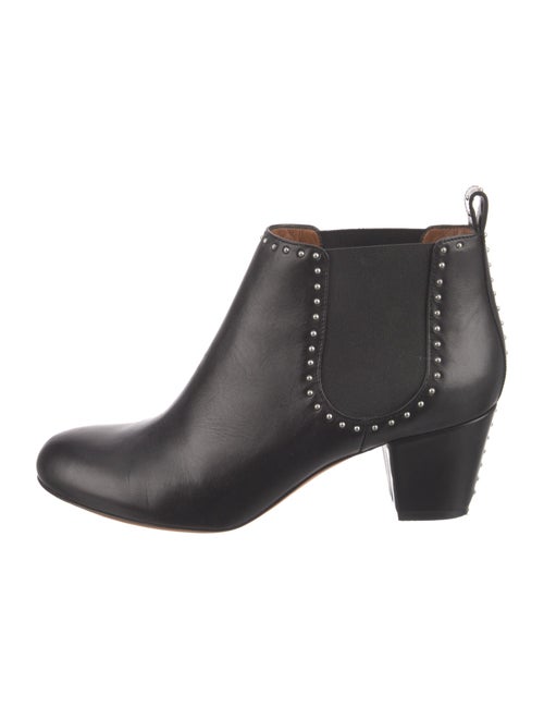 Givenchy Leather Studded Accents Chelsea Boots