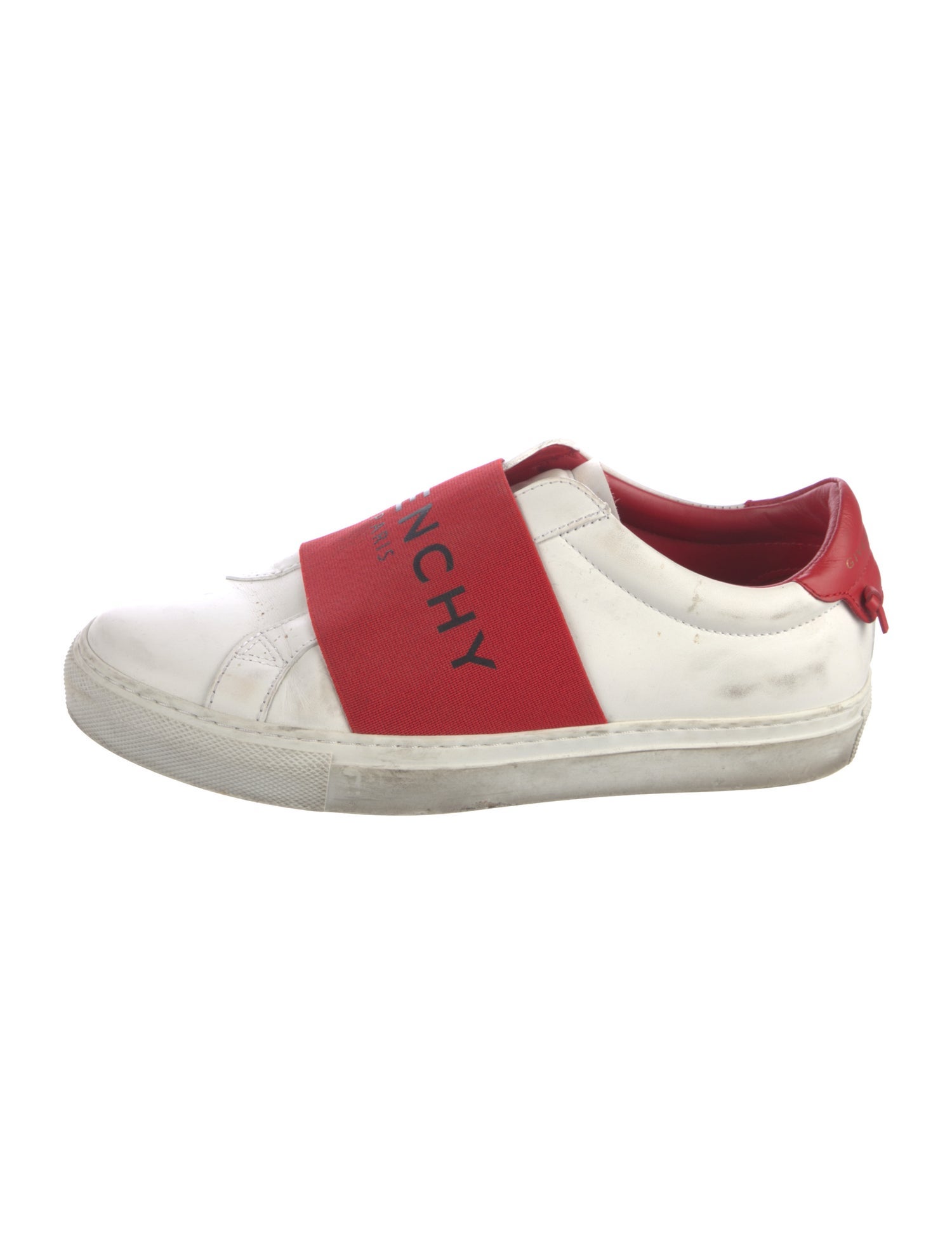 Givenchy Leather Colorblock Pattern Sneakers