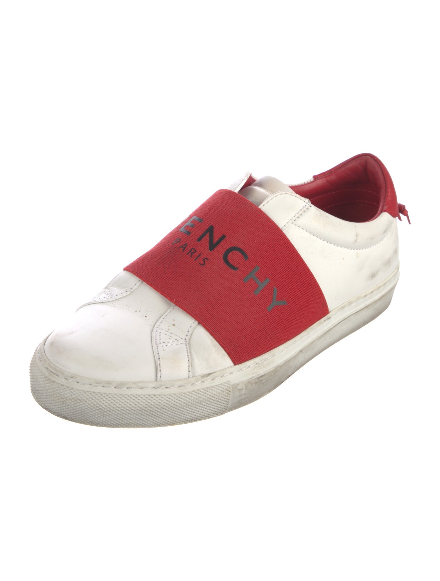 Givenchy Leather Colorblock Pattern Sneakers