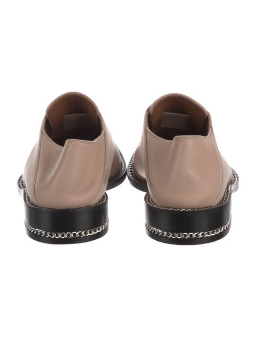 Givenchy Leather Chain-Link Accents Oxfords