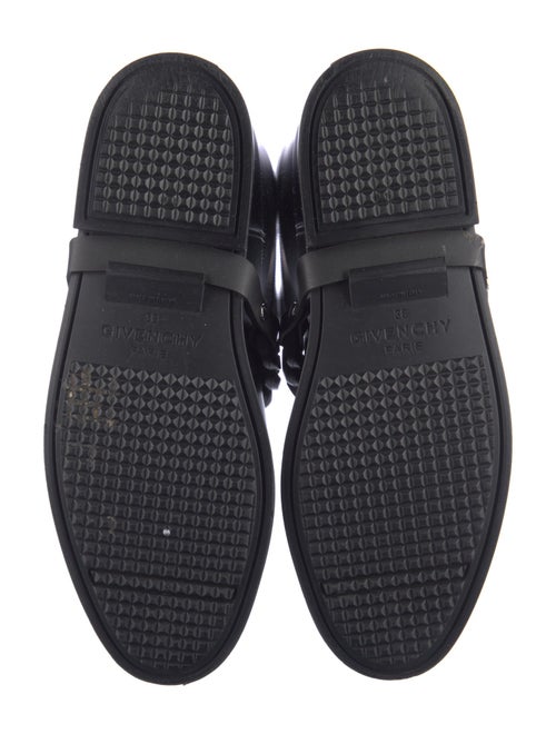 Givenchy Rubber Chain-Link Accents Rain Boots