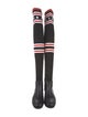 Givenchy Leather Printed Sock Boots