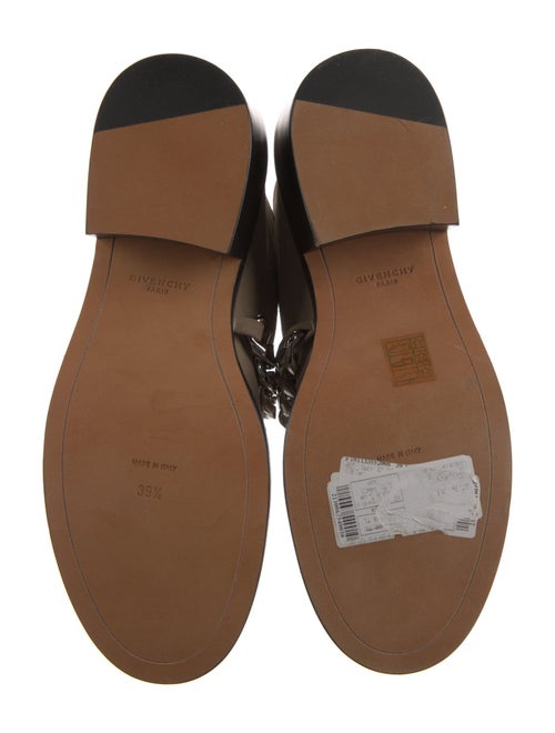 Givenchy Suede Chain-Link Accents Boots