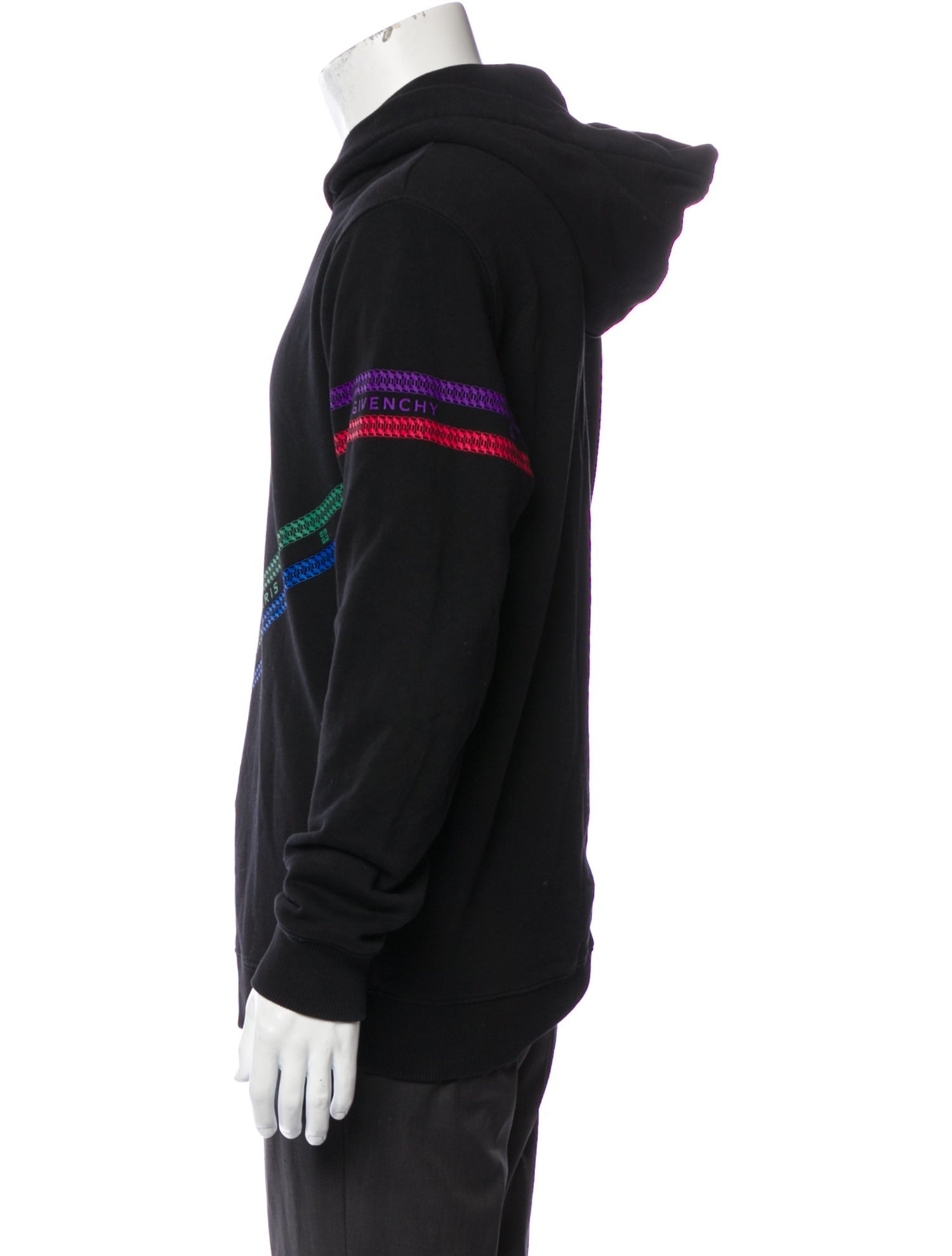 Givenchy Graphic Print Crew Neck Hoodie