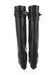 Givenchy Leather Leather Trim Embellishment Boots