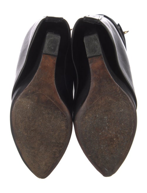 Givenchy Leather Leather Trim Embellishment Boots